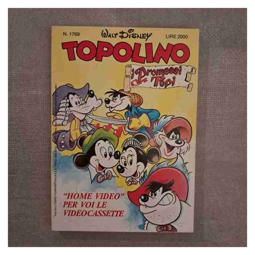 Topolino libretto 1769 walt - n.,