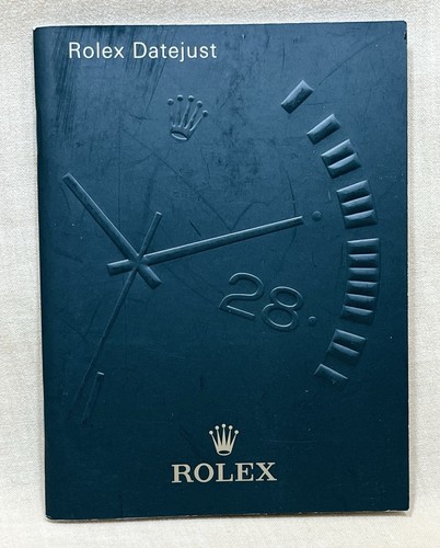 Rolex datejust booklet 2007 - datejust,