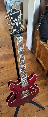 Washburn red semi - red, semi-hollow
