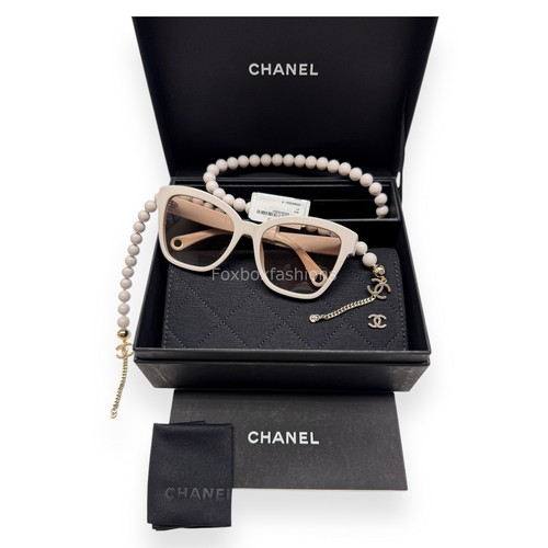 Chanel sunglasses taupe - sunglasses, beige