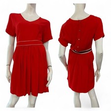 LA PETITE FRANCAISE Vestito abito rosso Tg EUR 36