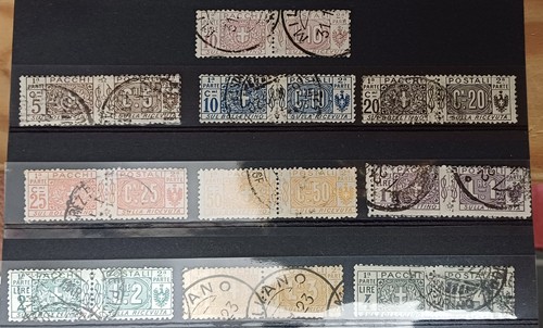 1914 italia pacchi postali - pacchi,
