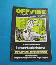 OFF-SIDE N. 13-15-16 ,1970 + POSTER COMICS CULTURA FUMETTI STURMTRUPPEN BRISTOW