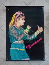Poster MADONNA Like a Virgin Tour Ricordi 1985 ORIGINAL Veronica Ciccone 68x98cm