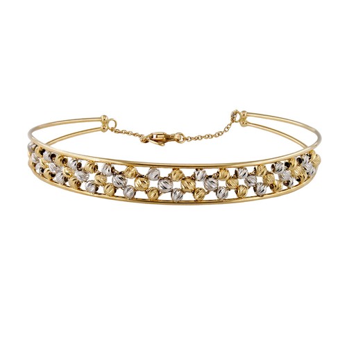 Bracciale donna rigido oro - bracciale,