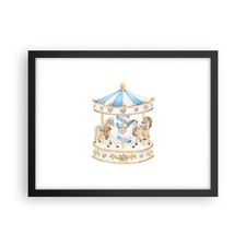 Poster 40x30cm Cavalli Giostra