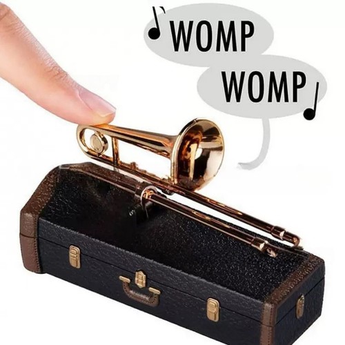 Music box trombone artigianale - box,