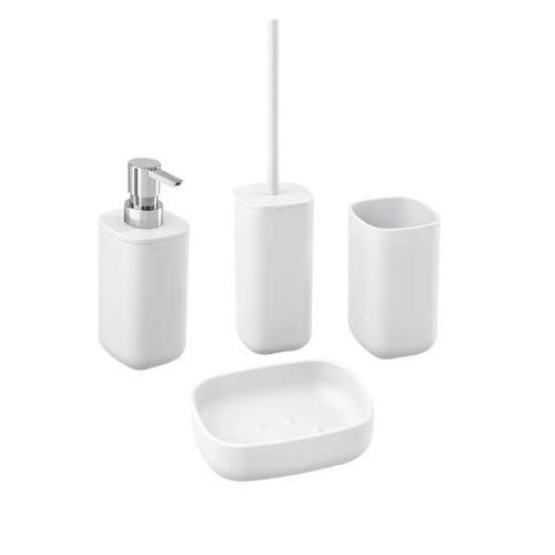 Kit accessori bagno set - , bianco