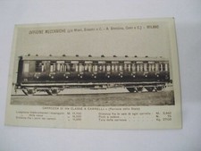 Milano  Officine meccaniche carrozza di III classe a Carrelli spedita f. p. 1926