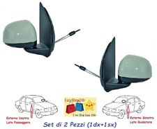 SET 2 SPECCHIO RETROVISORE PER FIAT PANDA 312 2012 SPECCHIETTO ESTERNO PRIM MECC