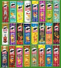 Pringles Crisps Vasche tutti i gusti 156 g importazione USA