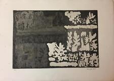 LICATA RICCARDO (Torino, 1929 - Venezia, 2014) SENZA TITOLO acquaforte, acquati