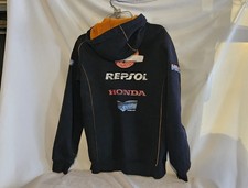 Honda Gas Repsol Hoodie Full Zip Racing size M Vintage Original