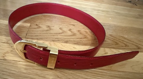 Cintura louis vuitton epi - cintura,