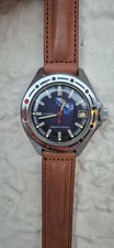 Vostok Originale Sovietico Acciaio 40 Mm Automatico Diver Sub Raro