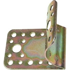 GIUNZIONE GAZEBO 90  ° TONDO TRAVERSO PIANO  939 - ZINCATA GIALLA PALO MM 80/...