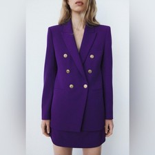 ZARA SET TAILORED BUTTONED