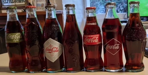 Bottiglie complete coca - di,