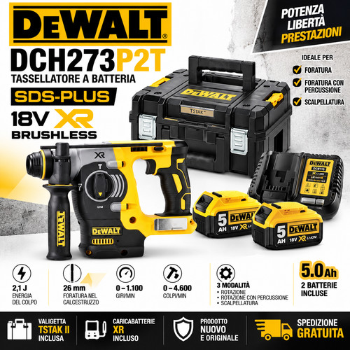 Dewalt dch273p2t 18v - dewalt,