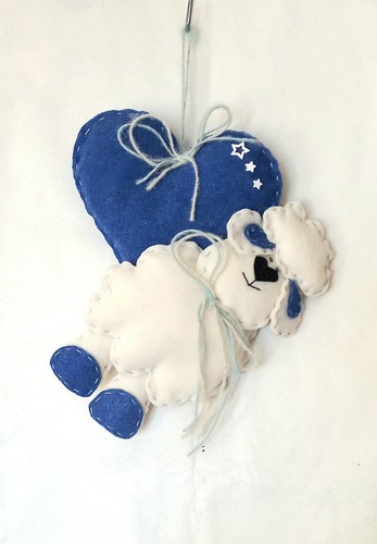 Fiocco nascita bimbo cuore che - nascita,