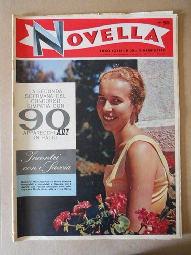 Novella 1958 incontri - n�20,