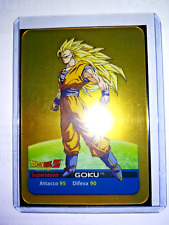 Dragonball Z - Lamincards Edibas Goku 16 Super Sayan 3 Serie Oro 2006 ITA RARA