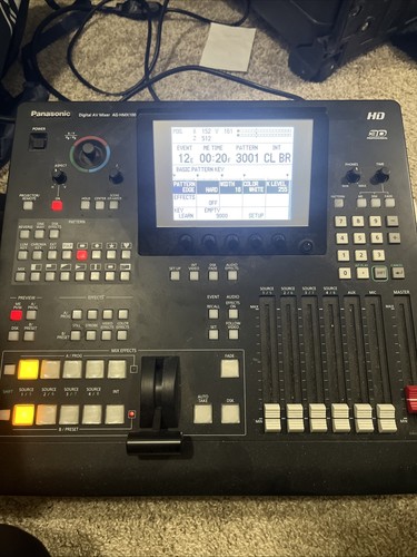 Panasonic hmx100 mixer av - mixer,