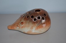 Hérisson Pique Fleur Céramique Anduze  Les Cyclades 1950 Sculpture Zoomorphe