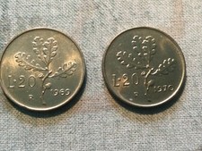 MONETE ITALIA REPUB.  GG  20