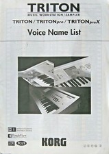 Original Korg Triton Triton