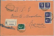 31019  REGNO - STORIA POSTALE