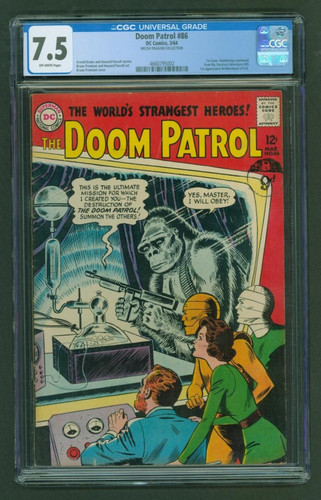 Doom patrol cgc ow - patrol, vf