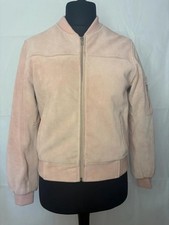 bomber camoscio vintage