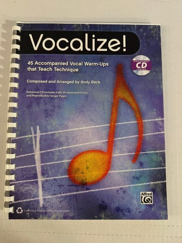 Vocalize andy beck 2006 - vocalize!, book