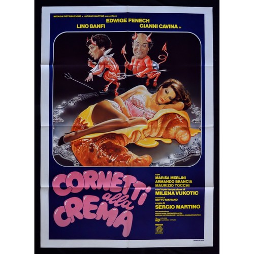 Manifesto cornetti alla crema - manifesto,