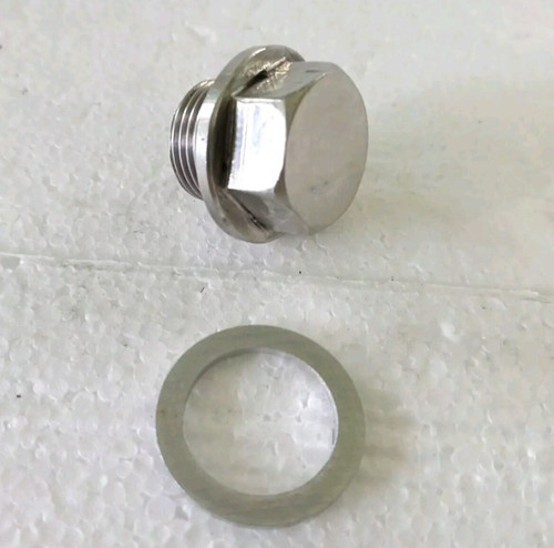 Tappo inox olio - inox, c