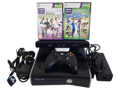 Console xbox 360 slim 250go - console,