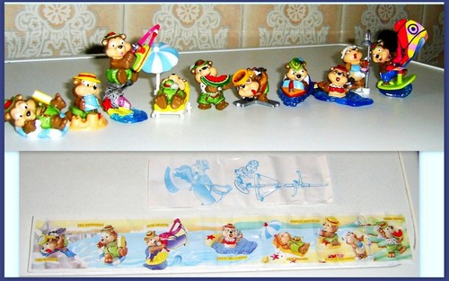 Kinder italia 2001 set - 2001, .
