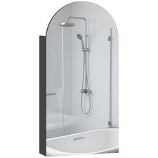 HOMCOM Armadio Specchio Bagno