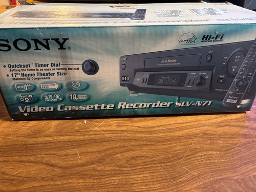 Sony slv n71 vcr - sony, lettore