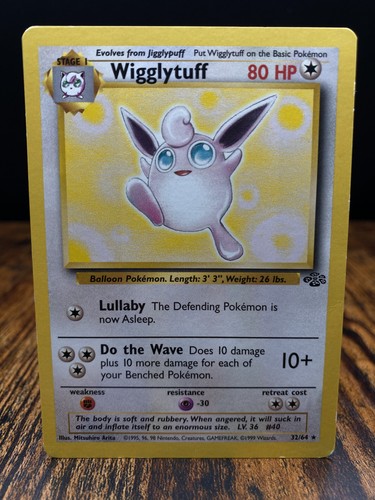 Wigglytuff rara giungla - wigglytuff,