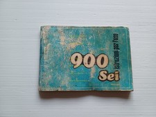 Benelli 900 Sei 1981 manuale uso manutenzione libretto istruzioni originale