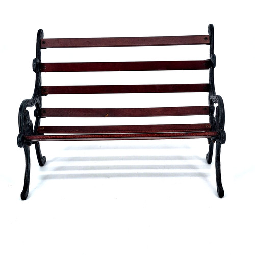 Bambola panchina parco - , vintage