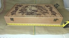 Cassetta per vino in legno con