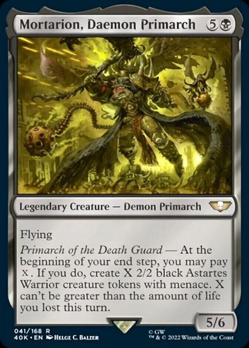 Mortarion daemon primarch - daemon,