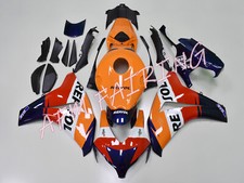 Pannello carena carrozzeria stampo iniezione ABS Repsol blu arancione per CBR1000RR 08-11
