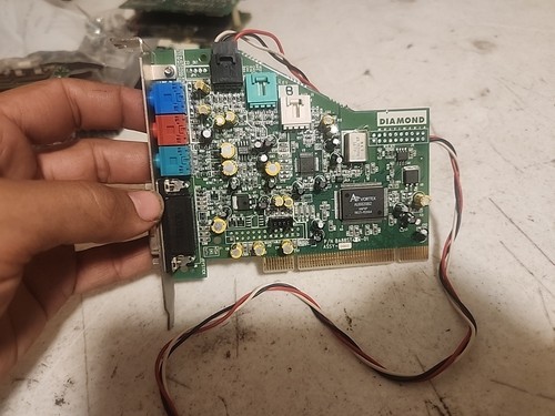 Pci sound card diamond - pci,
