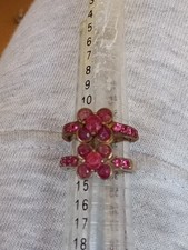 anello argento 925 stile antico  Rubini  