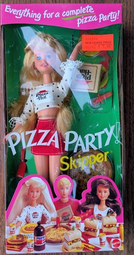 Bambola barbie pizza party - barbie,