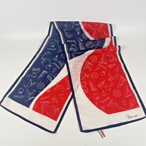 Sciarpa poliestere vintage